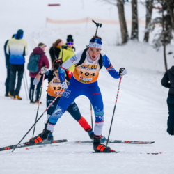 Samse National Tour n°5,LES CONTAMINES, FRANCE - JANUARY 24: BOUVIER JEANNE of FRA January 24, 2026 in Les Contamines, France. (Photo by Rodriguez Alexis / @Aleiks_photo)