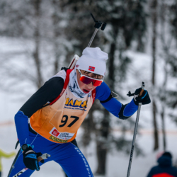 Samse National Tour n°5,LES CONTAMINES, FRANCE - JANUARY 24: NAPPEY CHARLY of FRA January 24, 2026 in Les Contamines, France. (Photo by Rodriguez Alexis / @Aleiks_photo)
