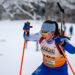 Samse National Tour n°5,LES CONTAMINES, FRANCE - JANUARY 24: MOREIRA LANA of FRA January 24, 2026 in Les Contamines, France. (Photo by Rodriguez Alexis / @Aleiks_photo)