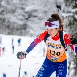 Samse National Tour n°5,LES CONTAMINES, FRANCE - JANUARY 24: SANSEIGNE EMMY of FRA January 24, 2026 in Les Contamines, France. (Photo by Rodriguez Alexis / @Aleiks_photo)