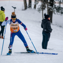 Samse National Tour n°5,LES CONTAMINES, FRANCE - JANUARY 24: DAGUET LOLIE of FRA January 24, 2026 in Les Contamines, France. (Photo by Rodriguez Alexis / @Aleiks_photo)
