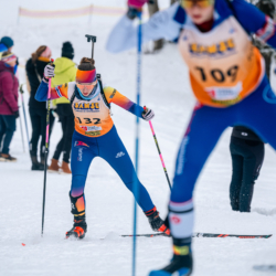 Samse National Tour n°5,LES CONTAMINES, FRANCE - JANUARY 24: AMOR LIZAMA SARA of ESP January 24, 2026 in Les Contamines, France. (Photo by Rodriguez Alexis / @Aleiks_photo)