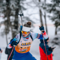 Samse National Tour n°5,LES CONTAMINES, FRANCE - JANUARY 24: PICARD JANIE of FRA January 24, 2026 in Les Contamines, France. (Photo by Rodriguez Alexis / @Aleiks_photo)