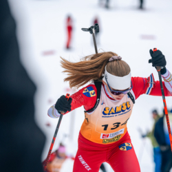 Samse National Tour n°5,LES CONTAMINES, FRANCE - JANUARY 24: VERMEULEN CHLOE of FRA January 24, 2026 in Les Contamines, France. (Photo by Rodriguez Alexis / @Aleiks_photo)