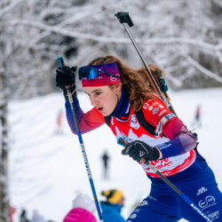 Samse National Tour n°5,LES CONTAMINES, FRANCE - JANUARY 24: PENALVERT NOEMIE of FRA January 24, 2026 in Les Contamines, France. (Photo by Rodriguez Alexis / @Aleiks_photo)