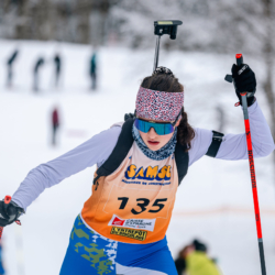 Samse National Tour n°5,LES CONTAMINES, FRANCE - JANUARY 24: DEROCHEBOUET OLIVIA of FRA January 24, 2026 in Les Contamines, France. (Photo by Rodriguez Alexis / @Aleiks_photo)