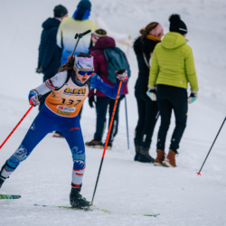 Samse National Tour n°5,LES CONTAMINES, FRANCE - JANUARY 24: MORIN LEONIE of FRA January 24, 2026 in Les Contamines, France. (Photo by Rodriguez Alexis / @Aleiks_photo)