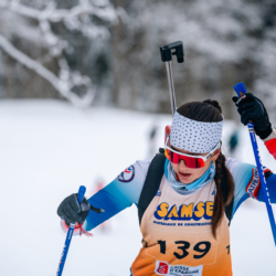 Samse National Tour n°5,LES CONTAMINES, FRANCE - JANUARY 24: LAGER ANNA of FRA January 24, 2026 in Les Contamines, France. (Photo by Rodriguez Alexis / @Aleiks_photo)