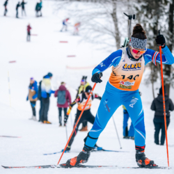 Samse National Tour n°5,LES CONTAMINES, FRANCE - JANUARY 24: CARRIER INES of FRA January 24, 2026 in Les Contamines, France. (Photo by Rodriguez Alexis / @Aleiks_photo)