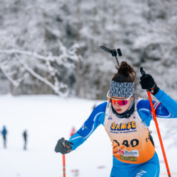 Samse National Tour n°5,LES CONTAMINES, FRANCE - JANUARY 24: CARRIER INES of FRA January 24, 2026 in Les Contamines, France. (Photo by Rodriguez Alexis / @Aleiks_photo)