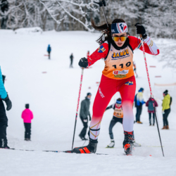 Samse National Tour n°5,LES CONTAMINES, FRANCE - JANUARY 24: MARCOUX EVA of FRA January 24, 2026 in Les Contamines, France. (Photo by Rodriguez Alexis / @Aleiks_photo)