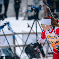 Samse National Tour n°5,LES CONTAMINES, FRANCE - JANUARY 24: DUSSERRE ROSE of FRA January 24, 2026 in Les Contamines, France. (Photo by Rodriguez Alexis / @Aleiks_photo)