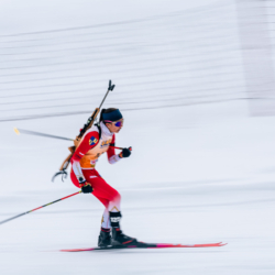 Samse National Tour n°5,LES CONTAMINES, FRANCE - JANUARY 24: POLNY TILIA of FRA January 24, 2026 in Les Contamines, France. (Photo by Rodriguez Alexis / @Aleiks_photo)