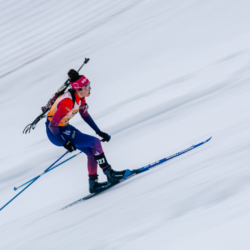 Samse National Tour n°5,LES CONTAMINES, FRANCE - JANUARY 24: DUPARCHY ISALYNE of FRA January 24, 2026 in Les Contamines, France. (Photo by Rodriguez Alexis / @Aleiks_photo)