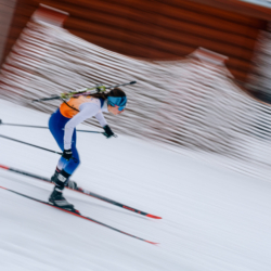 Samse National Tour n°5,LES CONTAMINES, FRANCE - JANUARY 24: BOUDIERES CAROLINE of FRA January 24, 2026 in Les Contamines, France. (Photo by Rodriguez Alexis / @Aleiks_photo)
