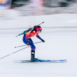 Samse National Tour n°5,LES CONTAMINES, FRANCE - JANUARY 24: MARCHANDISE LENA of FRA January 24, 2026 in Les Contamines, France. (Photo by Rodriguez Alexis / @Aleiks_photo)