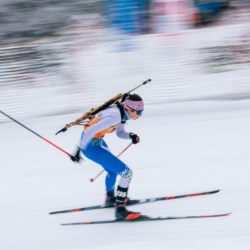 Samse National Tour n°5,LES CONTAMINES, FRANCE - JANUARY 24: DEROCHEBOUET OLIVIA of FRA January 24, 2026 in Les Contamines, France. (Photo by Rodriguez Alexis / @Aleiks_photo)