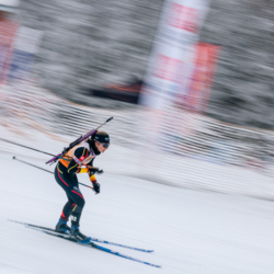 Samse National Tour n°5,LES CONTAMINES, FRANCE - JANUARY 24: MOLLIERE LEANE of FRA January 24, 2026 in Les Contamines, France. (Photo by Rodriguez Alexis / @Aleiks_photo)