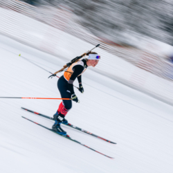 Samse National Tour n°5,LES CONTAMINES, FRANCE - JANUARY 24: MARVILLET ELSA of FRA January 24, 2026 in Les Contamines, France. (Photo by Rodriguez Alexis / @Aleiks_photo)