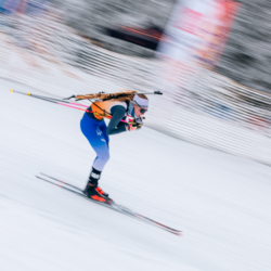 Samse National Tour n°5,LES CONTAMINES, FRANCE - JANUARY 24: VIGNON AXELLE of FRA January 24, 2026 in Les Contamines, France. (Photo by Rodriguez Alexis / @Aleiks_photo)