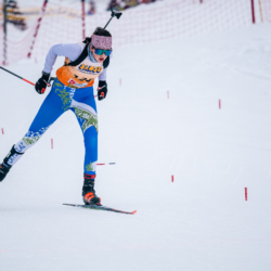 Samse National Tour n°5,LES CONTAMINES, FRANCE - JANUARY 24: DEROCHEBOUET OLIVIA of FRA January 24, 2026 in Les Contamines, France. (Photo by Rodriguez Alexis / @Aleiks_photo)