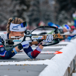 Samse National Tour n°5,LES CONTAMINES, FRANCE - JANUARY 24: DUPONT BALLET BAZ LOU ANNE of FRA January 24, 2026 in Les Contamines, France. (Photo by Rodriguez Alexis / @Aleiks_photo)