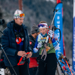 Samse National Tour n°5,LES CONTAMINES, FRANCE - JANUARY 24: JACOB JULIANE of FRA and AMBROISE MEUNNIER from FRA January 24, 2026 in Les Contamines, France. (Photo by Rodriguez Alexis / @Aleiks_photo)
