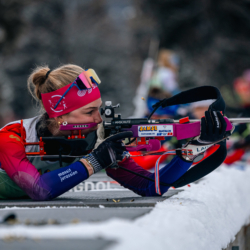 Samse National Tour n°5,LES CONTAMINES, FRANCE - JANUARY 24: BOUILLET ELSA of FRA January 24, 2026 in Les Contamines, France. (Photo by Rodriguez Alexis / @Aleiks_photo)