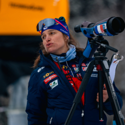 Samse National Tour n°5,LES CONTAMINES, FRANCE - JANUARY 24: BRETON CLAIRE from FRA January 24, 2026 in Les Contamines, France. (Photo by Rodriguez Alexis / @Aleiks_photo)