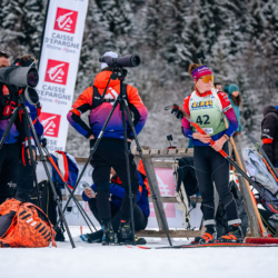 Samse National Tour n°5,LES CONTAMINES, FRANCE - JANUARY 24: MARGUET ROSE of FRA January 24, 2026 in Les Contamines, France. (Photo by Rodriguez Alexis / @Aleiks_photo)