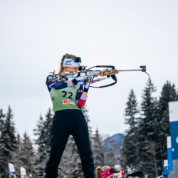 Samse National Tour n°5,LES CONTAMINES, FRANCE - JANUARY 24: DUPONT BALLET BAZ LOU ANNE of FRA January 24, 2026 in Les Contamines, France. (Photo by Rodriguez Alexis / @Aleiks_photo)