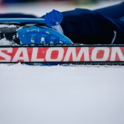 Samse National Tour n°5,LES CONTAMINES, FRANCE - JANUARY 24: SALOMON January 24, 2026 in Les Contamines, France. (Photo by Rodriguez Alexis / @Aleiks_photo)