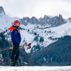 Samse National Tour n°5,LES CONTAMINES, FRANCE - JANUARY 24: JURA COACH January 24, 2026 in Les Contamines, France. (Photo by Rodriguez Alexis / @Aleiks_photo)