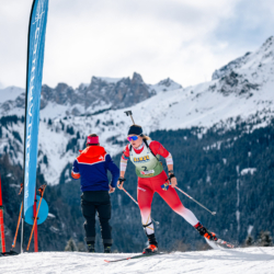 Samse National Tour n°5,LES CONTAMINES, FRANCE - JANUARY 24: MORETTI LENA of FRA January 24, 2026 in Les Contamines, France. (Photo by Rodriguez Alexis / @Aleiks_photo)