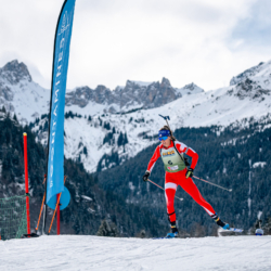 Samse National Tour n°5,LES CONTAMINES, FRANCE - JANUARY 24: JEANNIER LEONIE of FRA January 24, 2026 in Les Contamines, France. (Photo by Rodriguez Alexis / @Aleiks_photo)