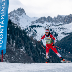 Samse National Tour n°5,LES CONTAMINES, FRANCE - JANUARY 24: PIC CALINE of FRA January 24, 2026 in Les Contamines, France. (Photo by Rodriguez Alexis / @Aleiks_photo)
