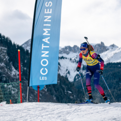 Samse National Tour n°5,LES CONTAMINES, FRANCE - JANUARY 24: SIBERCHICOT LISA of FRA January 24, 2026 in Les Contamines, France. (Photo by Rodriguez Alexis / @Aleiks_photo)