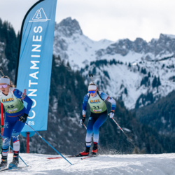 Samse National Tour n°5,LES CONTAMINES, FRANCE - JANUARY 24: JACOB JULIANE of FRA January 24, 2026 in Les Contamines, France. (Photo by Rodriguez Alexis / @Aleiks_photo)