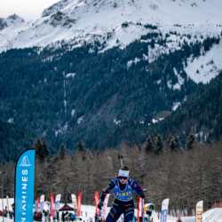 Samse National Tour n°5,LES CONTAMINES, FRANCE - JANUARY 24: PERRIN CORALIE of FRA January 24, 2026 in Les Contamines, France. (Photo by Rodriguez Alexis / @Aleiks_photo)