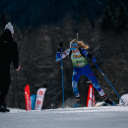 Samse National Tour n°5,LES CONTAMINES, FRANCE - JANUARY 24: OUVRIER-BUFFET ADELE of FRA January 24, 2026 in Les Contamines, France. (Photo by Rodriguez Alexis / @Aleiks_photo)