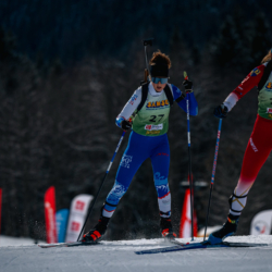 Samse National Tour n°5,LES CONTAMINES, FRANCE - JANUARY 24: DUVILLARD NINON of FRA January 24, 2026 in Les Contamines, France. (Photo by Rodriguez Alexis / @Aleiks_photo)