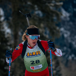 Samse National Tour n°5,LES CONTAMINES, FRANCE - JANUARY 24: DAUTHEVILLE JEANNE of FRA January 24, 2026 in Les Contamines, France. (Photo by Rodriguez Alexis / @Aleiks_photo)