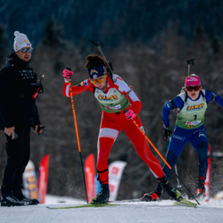 Samse National Tour n°5,LES CONTAMINES, FRANCE - JANUARY 24: BERTRAND FANY of FRA January 24, 2026 in Les Contamines, France. (Photo by Rodriguez Alexis / @Aleiks_photo)
