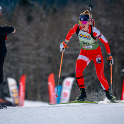 Samse National Tour n°5,LES CONTAMINES, FRANCE - JANUARY 24: CURNILLON ELINE of FRA January 24, 2026 in Les Contamines, France. (Photo by Rodriguez Alexis / @Aleiks_photo)