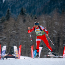 Samse National Tour n°5,LES CONTAMINES, FRANCE - JANUARY 24: ODILE ROSALIE of FRA January 24, 2026 in Les Contamines, France. (Photo by Rodriguez Alexis / @Aleiks_photo)