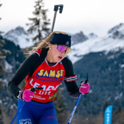Samse National Tour n°5,LES CONTAMINES, FRANCE - JANUARY 24: OUVRIER-BUFFET ROMANE of FRA January 24, 2026 in Les Contamines, France. (Photo by Rodriguez Alexis / @Aleiks_photo)