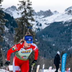 Samse National Tour n°5,LES CONTAMINES, FRANCE - JANUARY 24: JEANNIER LEONIE of FRA January 24, 2026 in Les Contamines, France. (Photo by Rodriguez Alexis / @Aleiks_photo)
