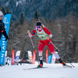 Samse National Tour n°5,LES CONTAMINES, FRANCE - JANUARY 24: MORETTI LENA of FRA January 24, 2026 in Les Contamines, France. (Photo by Rodriguez Alexis / @Aleiks_photo)