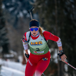 Samse National Tour n°5,LES CONTAMINES, FRANCE - JANUARY 24: MORETTI LENA of FRA January 24, 2026 in Les Contamines, France. (Photo by Rodriguez Alexis / @Aleiks_photo)