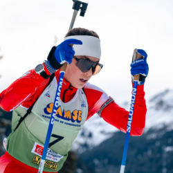 Samse National Tour n°5,LES CONTAMINES, FRANCE - JANUARY 24: FONTAINE THEMICE of FRA January 24, 2026 in Les Contamines, France. (Photo by Rodriguez Alexis / @Aleiks_photo)